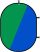 Hakutatz Chroma Key - skladací pozadí 2v1, zelené/modré 150cm*100cm 