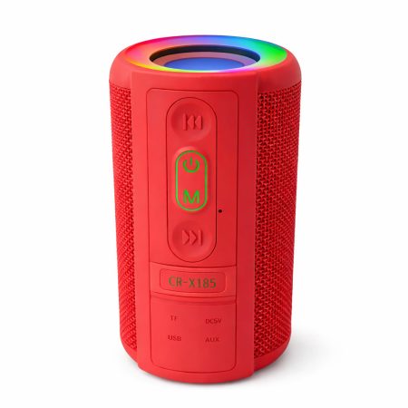 CR‑X185 Bluetooth RGB reproduktor, červený