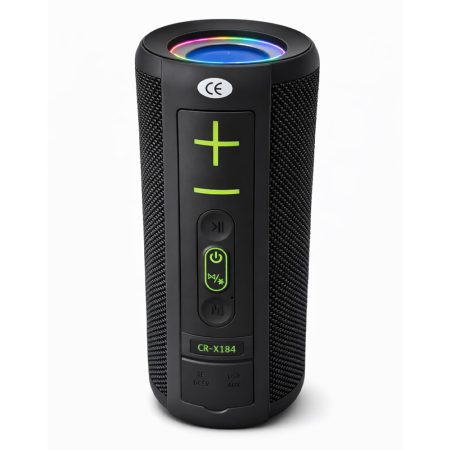 CR-X184 Bluetooth RGB speaker – black