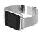  71/5000 AlphaOne - stříbrný kovový náramek Smart hodinky, vestavěný fotoaparát