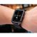 AlphaOne smart hodinky, černý ocelový náramek, vestavěný fotoaparát