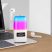 Bezdrátová bluetooth sluchátka Blasterra s pouzdrem, které má vestavěný reproduktor , RGB a LED displej.