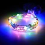   AlphaOne USB LED vánoční světelný řetěz s dálkovým ovládáním, 20 metrů