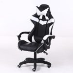 RACSING PRO X Herní židle  bílo a černá barva 