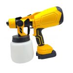   Bezdrátová stříkací pistole na barvu s 2 ks 24 V akumulátory