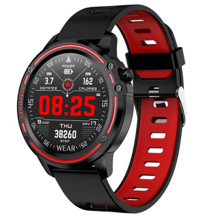 L8 Red Smartwatch-Hodinky