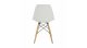 4 Designové moderní jídelní židle do vaší kuchyně nebo mohou být klenotem obývacího pokoje- bílá