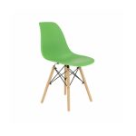   4 Designové moderní jídelní židle do vaší kuchyně nebo mohou být klenotem obývacího pokoje- zelená