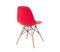 4 Designové moderní jídelní židle do vaší kuchyně nebo mohou být klenotem obývacího pokoje- červená