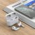 Air pro Bezdrôtové bluetooth slúchadlá -biela