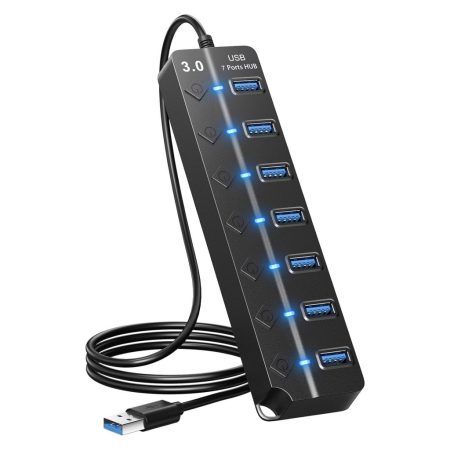 7-portový rozbočovač USB 3.0 7-portový rozbočovač USB 3.0