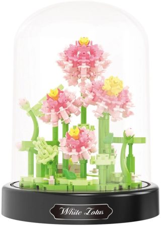Balody Mini Blocks – Bílý lotos ve skleněné kupoli (520 ks sada) Balody Mini Blocks – Bílý lotos ve skleněné kupoli (520 ks sada)