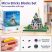 Balody Hrad snů – stavebnice z 1165 ks mikro kostiček, model Mini Architektura