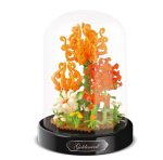   Balody Mini Blocks – Zlatý déšť ve skleněném krytu (sada 440 ks)