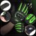 Rukavice na motorku Cofit XXL, zelené