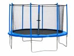   Rusher Challenge Venkovní trampolína s ochrannou sítí – provedení odolné proti UV záření, v souladu s normou EN 71-14 – 3,66 m