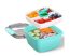 Krabička na jídlo Lunch Box s přihrádkami – tmavě modro-šedá Krabička na jídlo Lunch Box s přihrádkami – tmavě modro-šedá