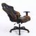Sintact Gamer židle oranžono-černá s opěrkou pro nohy