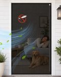   Yotaghe – moskytiéra s extra hustou vazbou, s filtrem proti slunečnímu záření a pylovému filtru – 265 × 100 cm