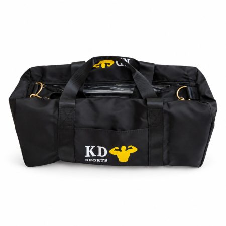 Černá sportovní taška KD Sports s oddělenou boční přihrádkou Černá sportovní taška KD Sports s oddělenou boční přihrádkou