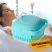 Florena Silikonová masážní koupelový kartáč s dávkovačem mýdla 