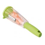 KitchenLife Kuchyňská škrabka se zásobníkem odřezků