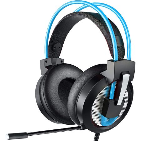 HellCrack Z11 Herní sluchátka - drátová (Modrá)