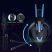 HellCrack Z11 Herní sluchátka - drátová (Modrá)