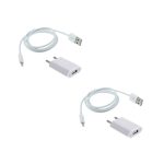   Nabíjecí sada 2 v 1 - 2 adaptéry EU + 2 2m kabely Lightning pro zařízení Apple