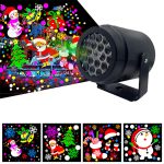   Namvi Vánoční dekorativní osvětlení - světelný projektor pro domácí vánoční osvětlení