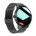 Maomi Z2 černé chytré hodinky s kovovým řemínkem