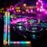 Alphaone Corner RGB LED stojací lampa, která se rozsvítí v rytmu vaší hudby