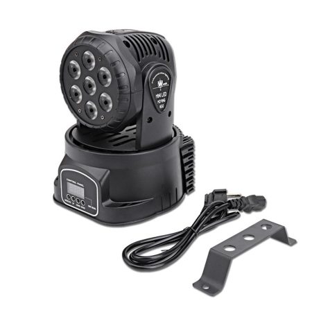 Showtime pohyblivá hlava se 7 LED integrovanými světly  10W MH12008