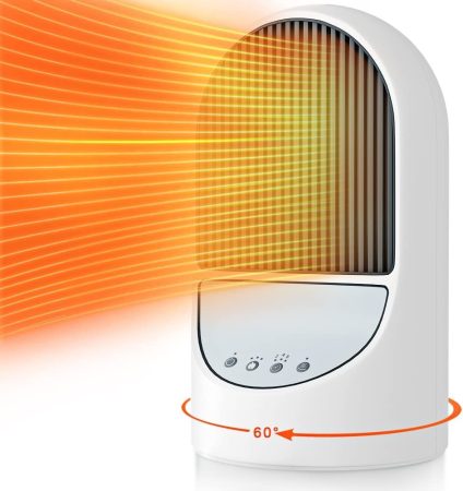 Talmage Teplovzdušný ventilátor 1200 W s funkcí oscilace