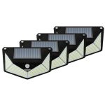 FourKings LED solární svítidlo s pohybovým čidlem-4 ks