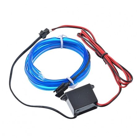 modrý LED pásek pro osvětlení palubní desky -dekorativní pásek do auta 12V - 4,5M