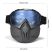 X-Treme Pro Lyžařské/snowboardové brýle s ochrannou maskou v šedé barvě