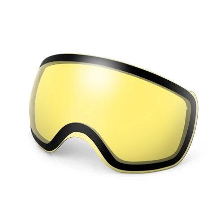 Žlutá výměnná čočka pro lyžařské/snowboardové brýle Kutook X-Treme