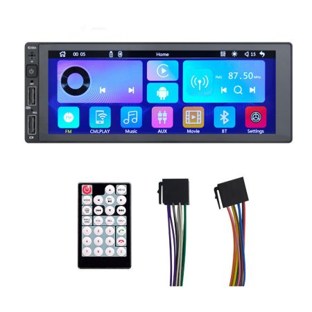 Laeso 1DIN carplay , autorádio s GPS navigací 6,86 palce