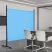  1dílný paraván, rozdělovač místností na ochranu soukromí pro kancelář, ložnici, jídelnu, 180 x 183 cm (modrá)