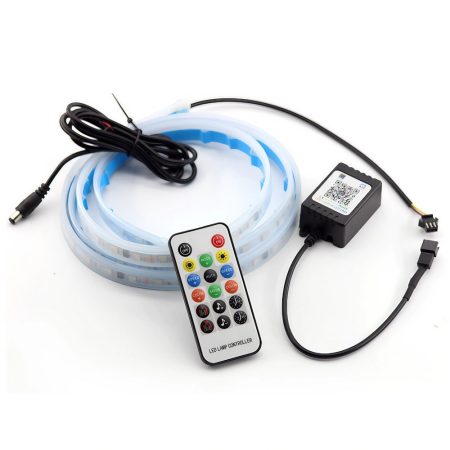 Bluetooth LED pásek do auta 180 cm - s ovládáním pomocí aplikace APP + dálkové ovládání