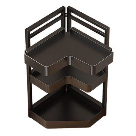 Kuchyňská rohová polička pro uložení koření a každodenního příslušenství