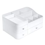    Organizér na make-up se zásuvkami - praktický úložný box do koupelny nebo ložnice