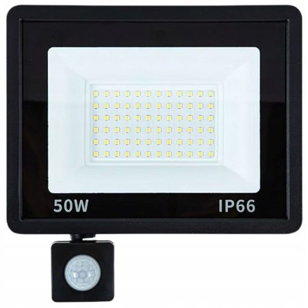 Venkovní LED reflektor o výkonu 50 W se senzorem pohybu a soumraku, IP66 Venkovní LED reflektor o výkonu 50 W se senzorem pohybu a soumraku, IP66