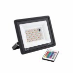 50 W RGB LED reflektor s dálkovým ovládáním, IP66