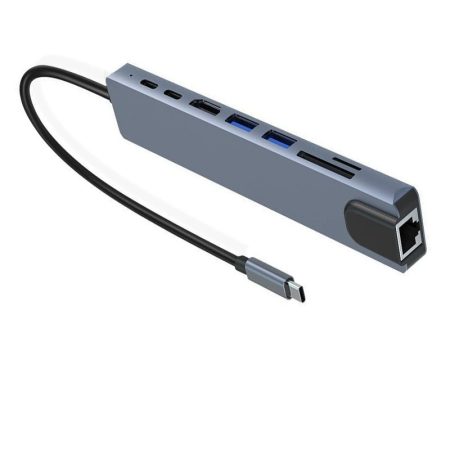 8 v 1 HUB s USB-C konektorem