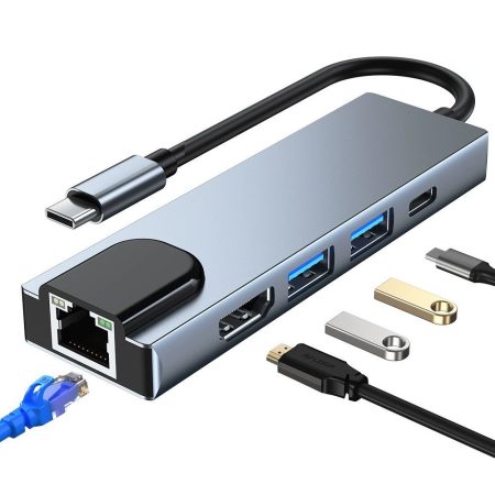 5 v 1 HUB s USB-C konektorem