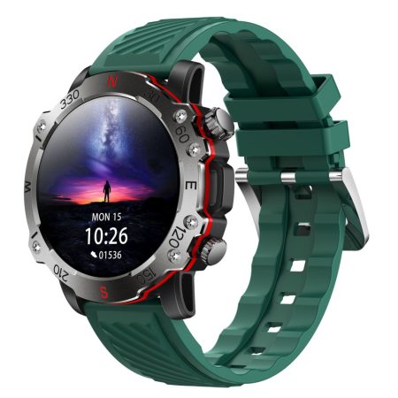 Z21 Max chytré hodinky – Bluetooth volání, měření srdečního tepu, sportovní a chytré funkce – zelené