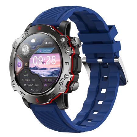Z21 Max chytré hodinky – Bluetooth volání, měření srdečního tepu, sportovní a chytré funkce – modré