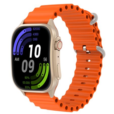 Chytré hodinky Laxasfit H7 s funkcí Bluetooth hovorů, měřičem tepové frekvence, krokoměrem, monitorem spánku, zakřiveným displejem, určené pro venkovní sporty, oranžové Chytré hodinky Laxasfit H7 s funkcí Bluetooth hovorů, měřičem tepové frekvence, krokoměrem, monitorem spánku, zakřiveným displejem, určené pro venkovní sporty, oranžové
